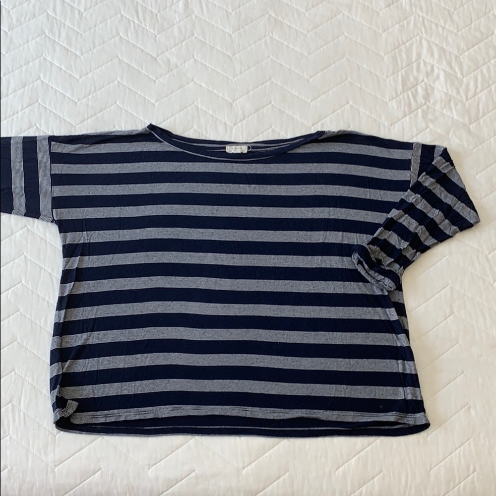 SOFT Joie Oversized Striped Tee